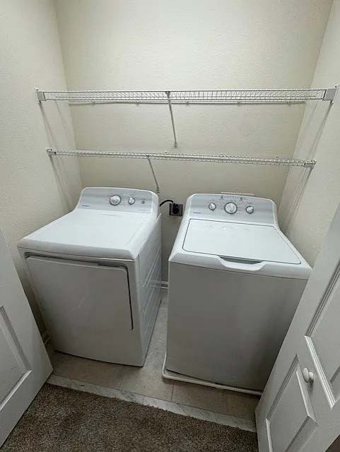In-unit washer and dryer at Elevate Hope Housing Tampa